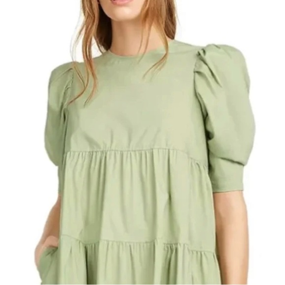 Baby Doll Mini Dress Size M - Picture 2 of 7